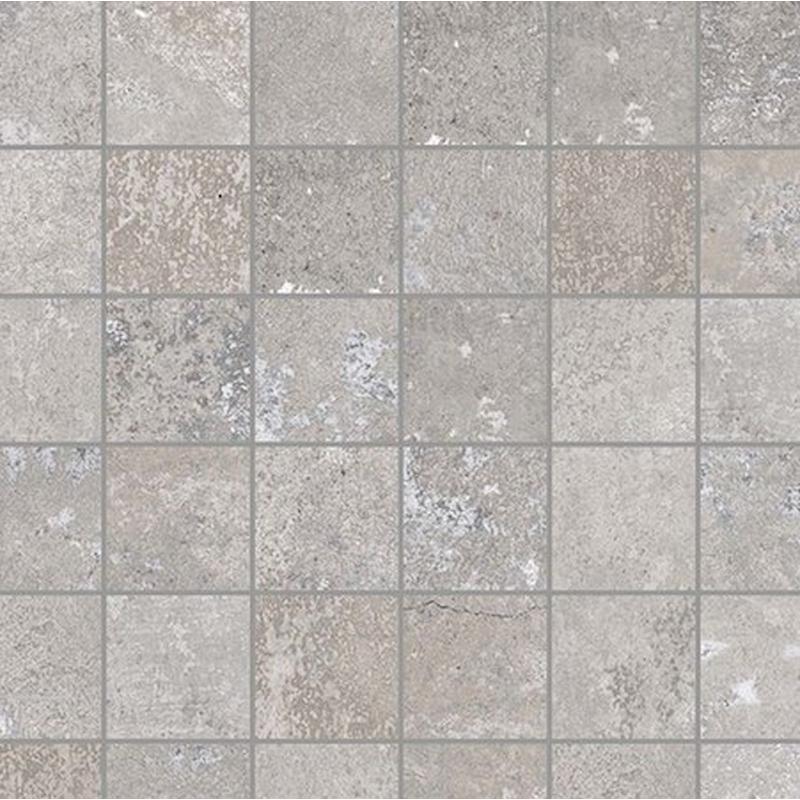 ABK GHOST Mosaico Quadretti Grey  30x30 cm 8.5 mm Mate 