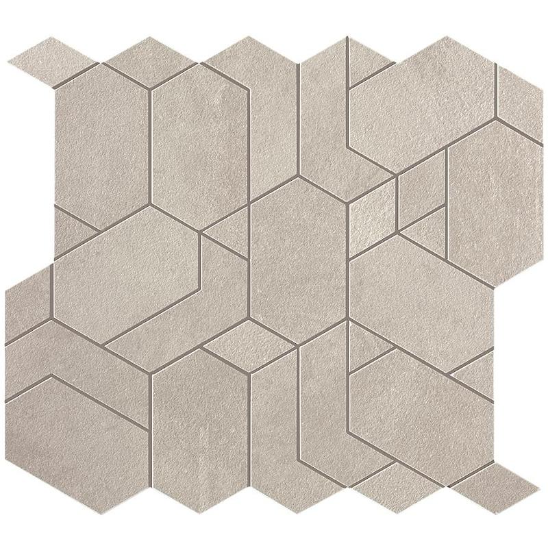 Atlas Concorde BOOST White Mosaico Shapes  31x33,5 cm 9 mm Mate 