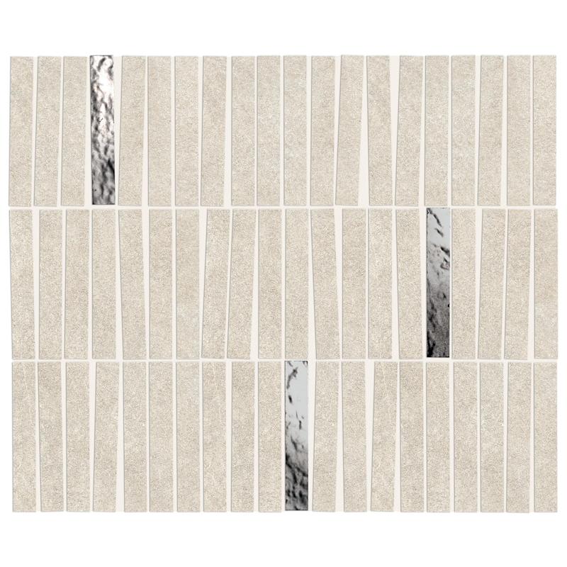 Atlas Concorde BOOST MINERAL Mosaico Domino Lux White  35x29,2 cm 9 mm Mate 