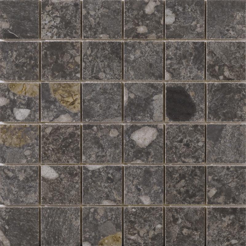 Cercom CEPPO DI GRES MOSAICO NERO  30x30 cm 9.5 mm Mate 