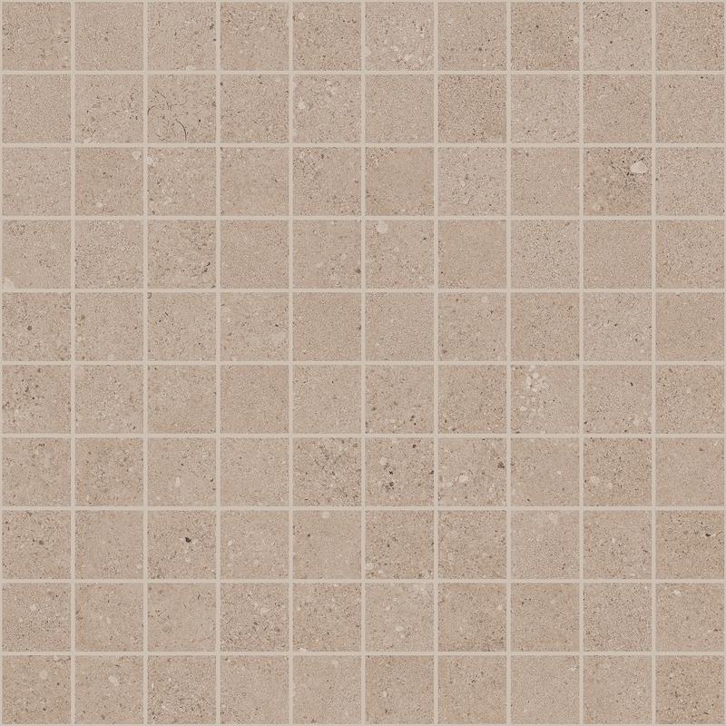 Cerámica San Agostino SILKYSTONE Mosaico Silkystone Taupe 30x30 Mate