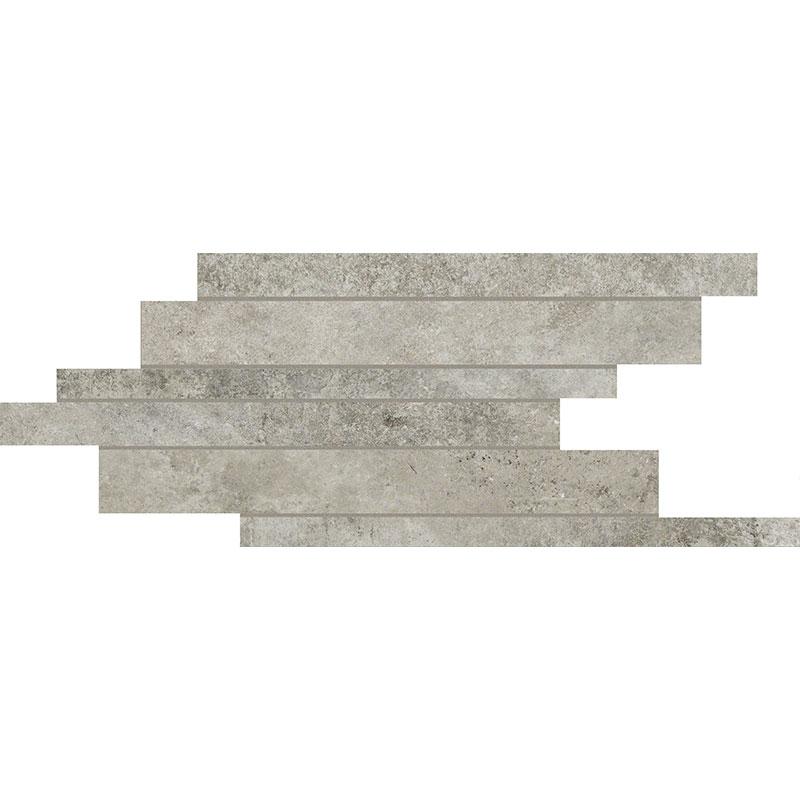 Contemporary Design ARTIFACT USED GREY MODULO LISTELLO SFALSATO  21x40 cm 9 mm Mate 