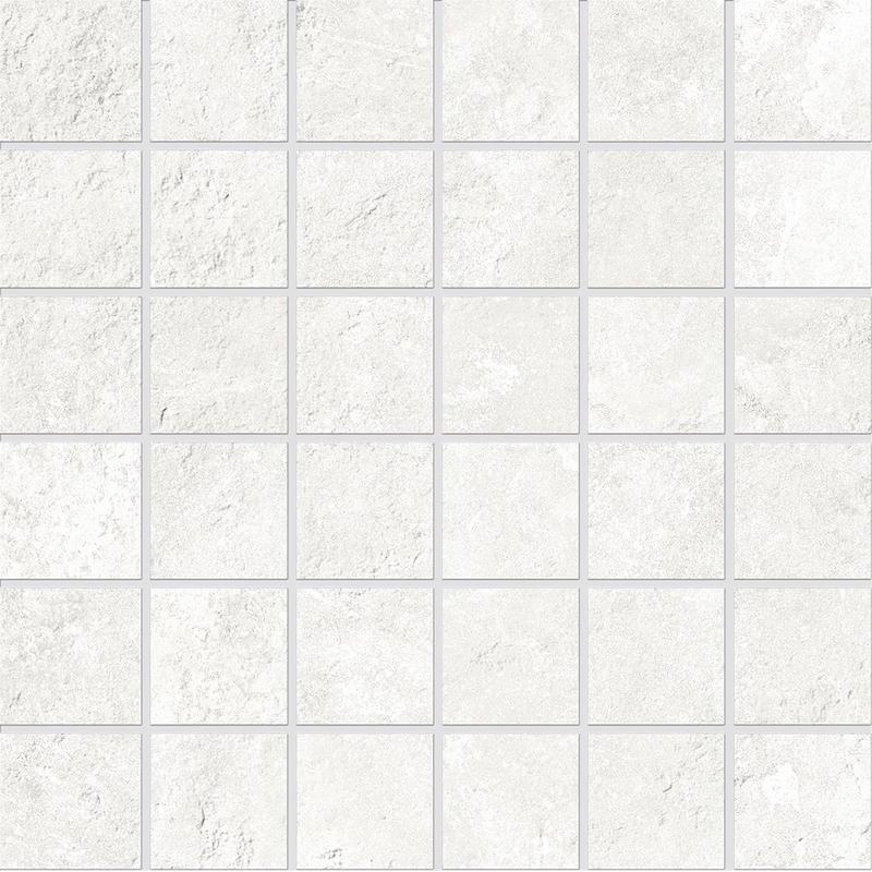 EMIL CHATEAU Mosaico Blanc  30x30 cm 9.5 mm Mate 