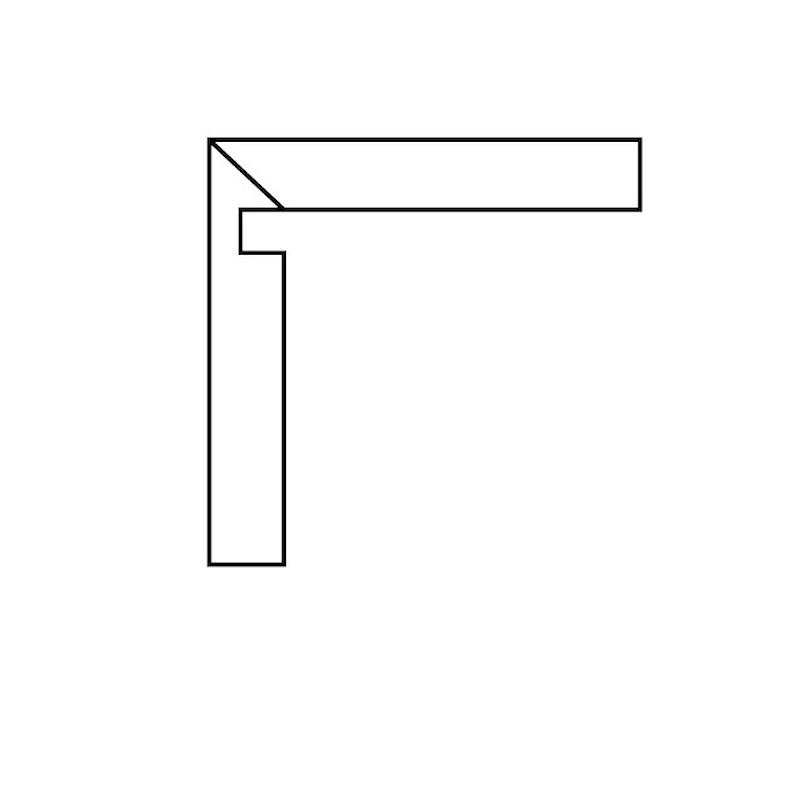 CERDOMUS Concrete Art Battiscala Sx Antracite 4,8x60 Mate