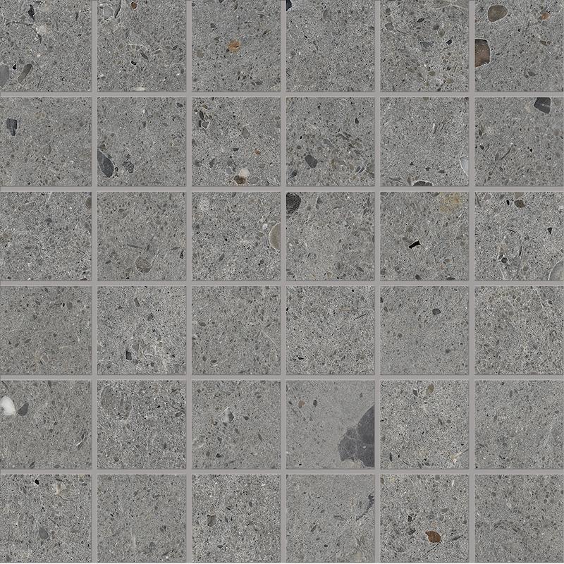 PROVENZA EGO MOSAICO 5X5 GRIGIO SCURO  30x30 cm 9.5 mm Mate 