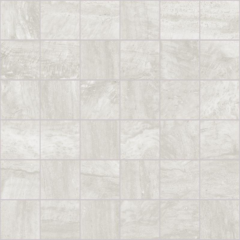 Tuscania ENDLESS Mosaico 5X5 Silver  30x30 cm 9.5 mm Mate 