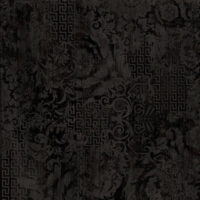 VERSACE ETERNO PATCHWORK CARBON  80x80 cm 9.5 mm Mate 