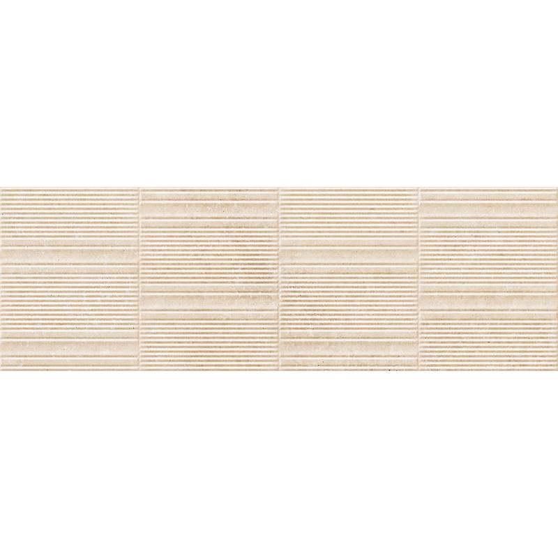 Marazzi FABULA WALL 3D Gentle Travertino Cross Beige  33x100 cm 10 mm Semi Mate 