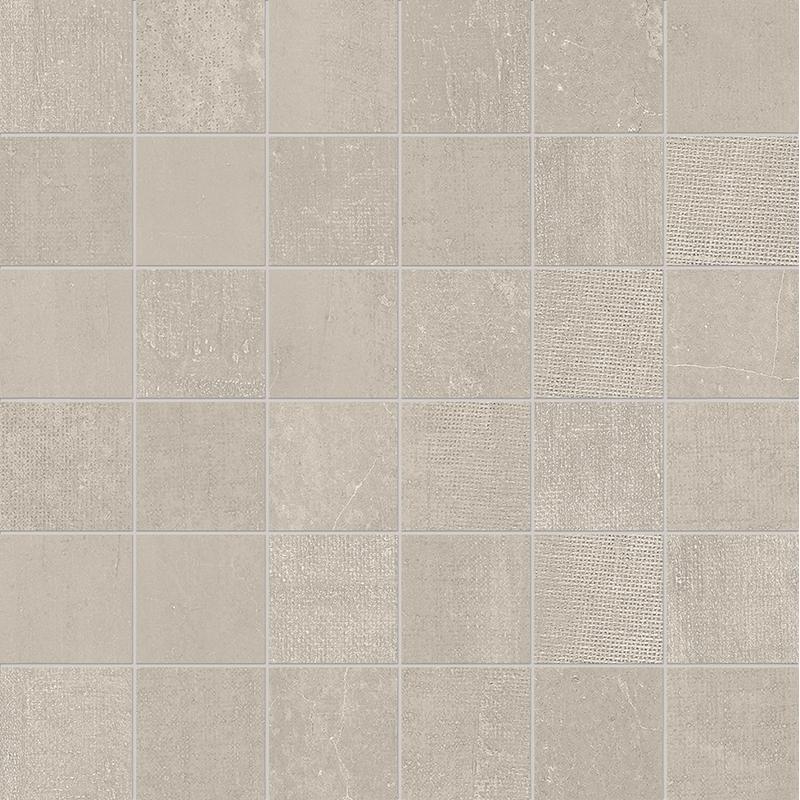 PROVENZA GESSO MOSAICO 5X5 TAUPE LINEN  30x30 cm 9.5 mm Mate 