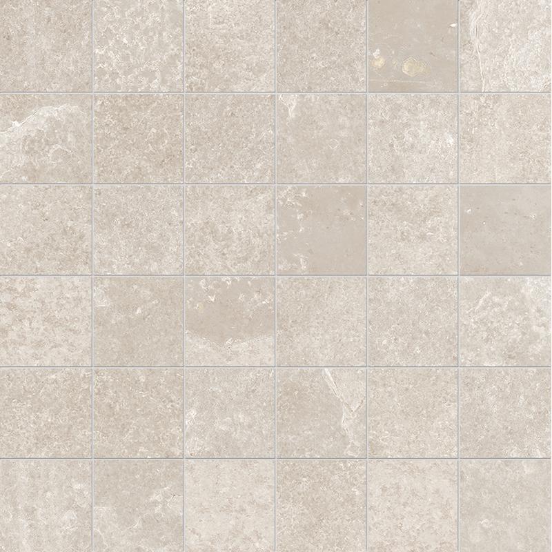 PROVENZA GROOVE MOSAICO 5X5 HOT WHITE  30x30 cm 9.5 mm Mate 