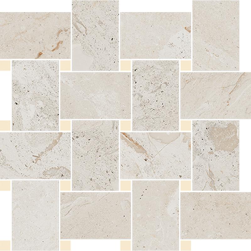 CERDOMUS Karnis Mosaico Contrasti Ivory 30x30 Mate