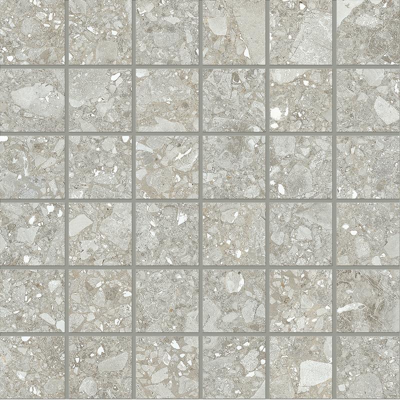 ERGON LOMBARDA MOSAICO CENERE 30x30 Mate