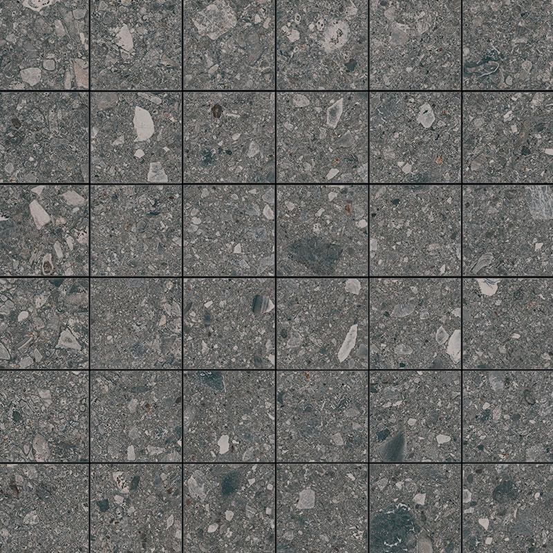 Marazzi MYSTONE CEPPO DI GRE MOSAICO ANTHRACITE  30x30 cm 10 mm Mate 