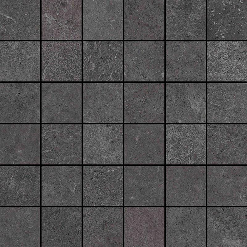 Marazzi STREAM Anthracite Mosaico  30x30 cm 9.5 mm Mate 