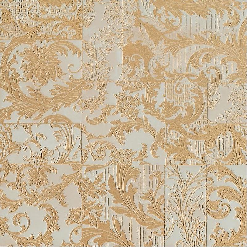 VERSACE MARBLE MODULO PATCHWORK BEIGE  58,5x58,5 cm 9.5 mm Lapeado 