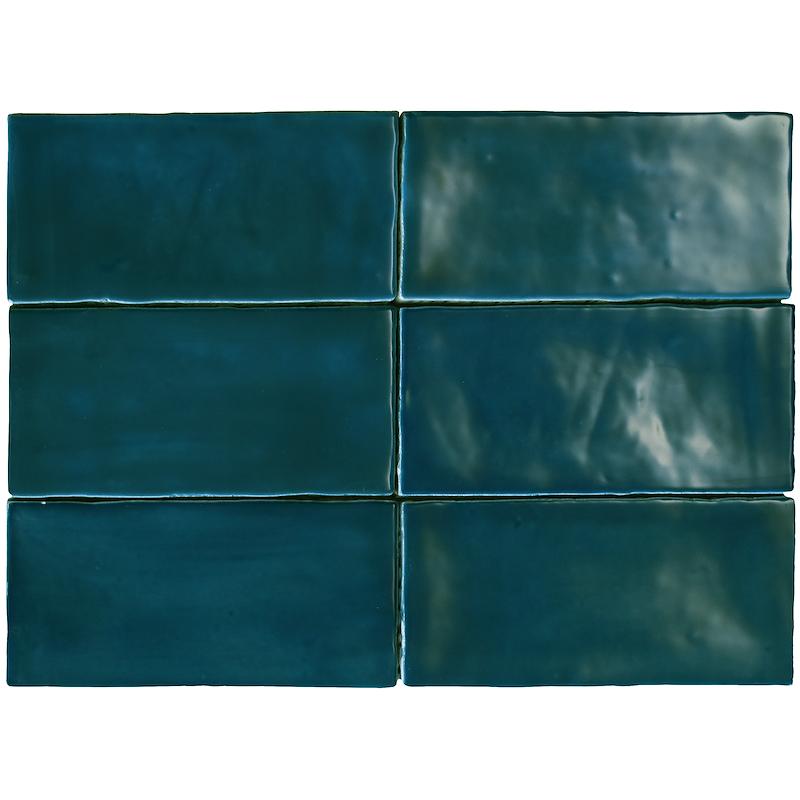 Sartoria MEMORIE Blu di Prussia  6,5x13 cm 9 mm Glossy 