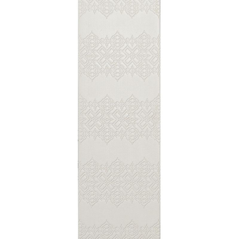 Mutina BAS RELIEF GARLAND BIANCO  18x54 cm 9 mm Mate Trefilado 