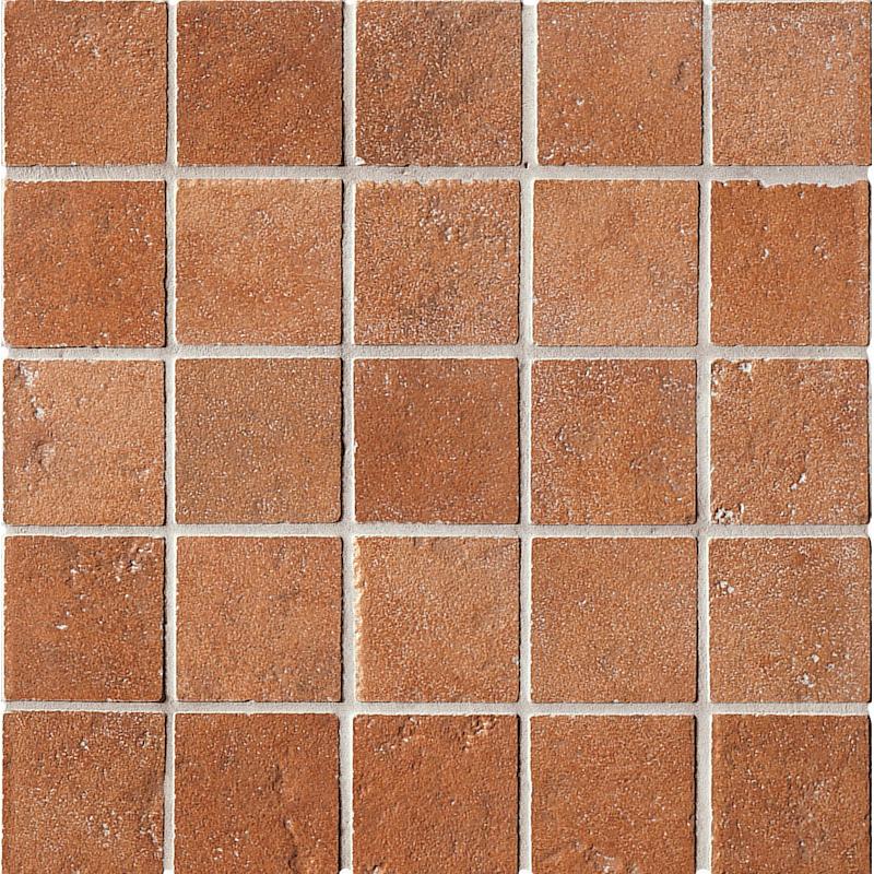 ABK PETRAIA Mosaico Quadretti Cotto  33,3x33,3 cm 8.5 mm Mate 