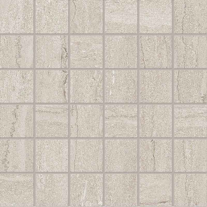 ERGON PORTLAND STONE Mosaico 5x5 Ash Vein Cut  30x30 cm 9 mm Mate 