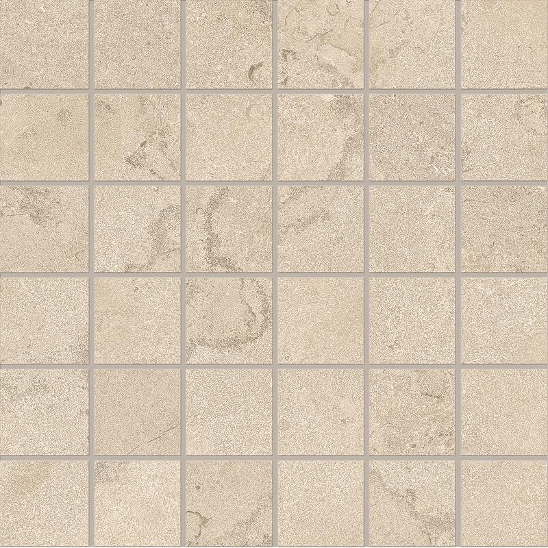 ERGON PORTLAND STONE Mosaico 5x5 Sand Cross Cut  30x30 cm 9 mm Mate 