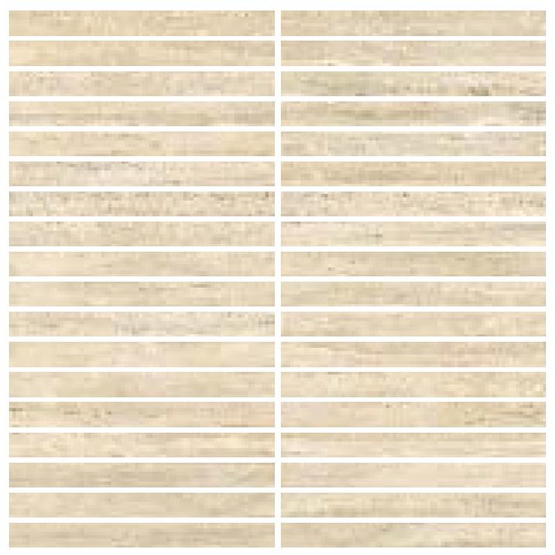 FIORANESE SENZATEMPO Mosaico Bacchette Beige  30,2x30,2 cm 9 mm Mate 