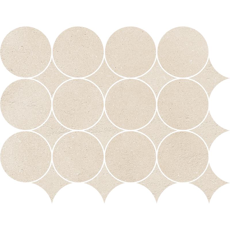 Marazzi SLOW Mosaico Circolare Pomice 32,1x41,6 Mate