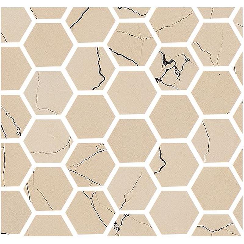 FIORANESE SOUND OF MARBLES MARBLES BEIGE ANTICO MOSAICO EXA  30x30 cm 10 mm Pulido 