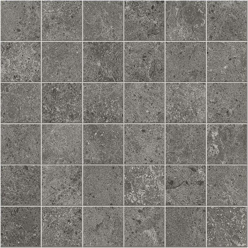 NOVABELL SOVEREIGN Mosaico Antracite 5x5  30x30 cm 9 mm Mate 