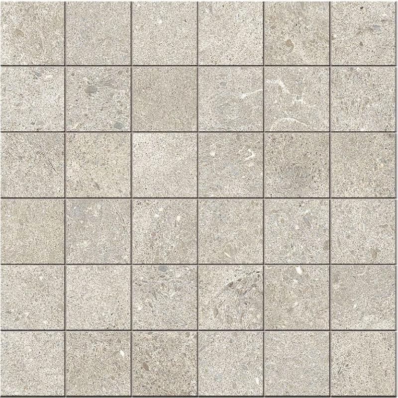 NOVABELL SOVEREIGN Mosaico Grigio Chiaro 5x5  30x30 cm 9 mm Mate 