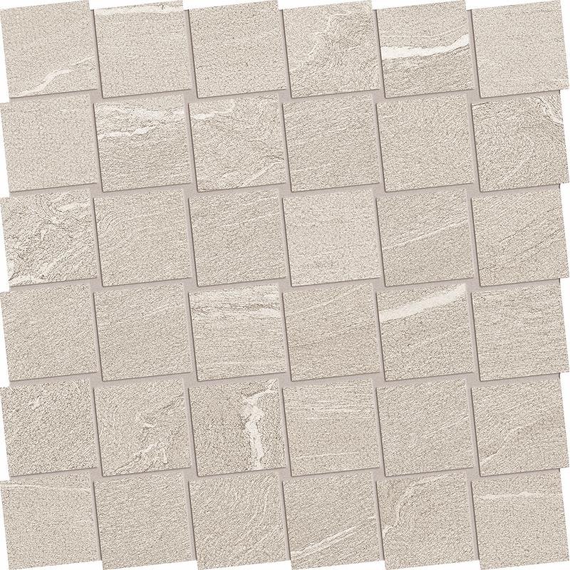 ERGON STONE TALK Mosaico Dado Sand Martellata 30x30 Mate