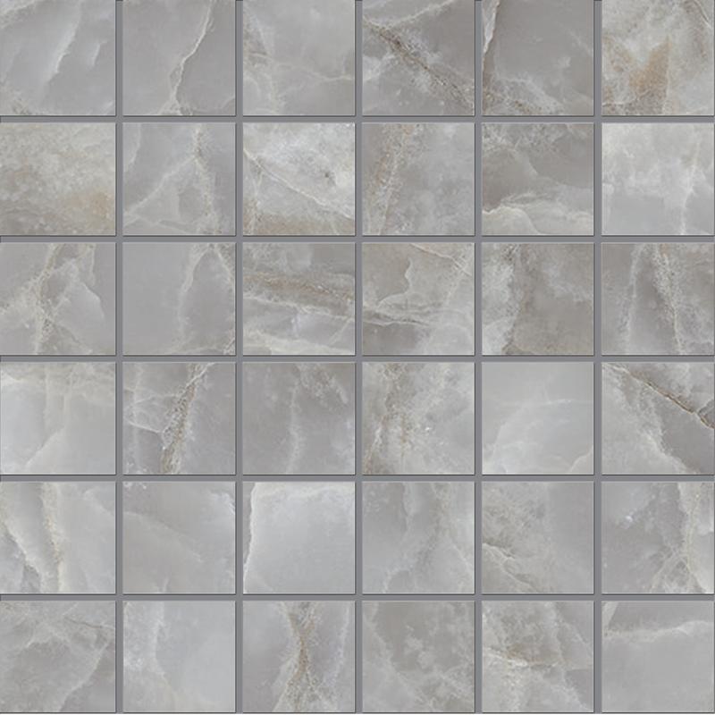 EMIL TELE DI MARMO RELOADED Mosaico 5X5 Onice Klimt  29,4x29,4 cm 9.5 mm Lapeado 