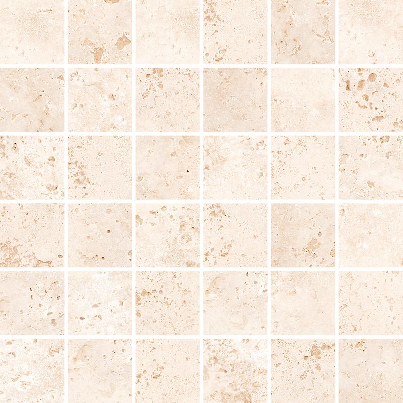 CERDOMUS Tibur Mosaico 4,7x4,7 Beige 30x30 Mate