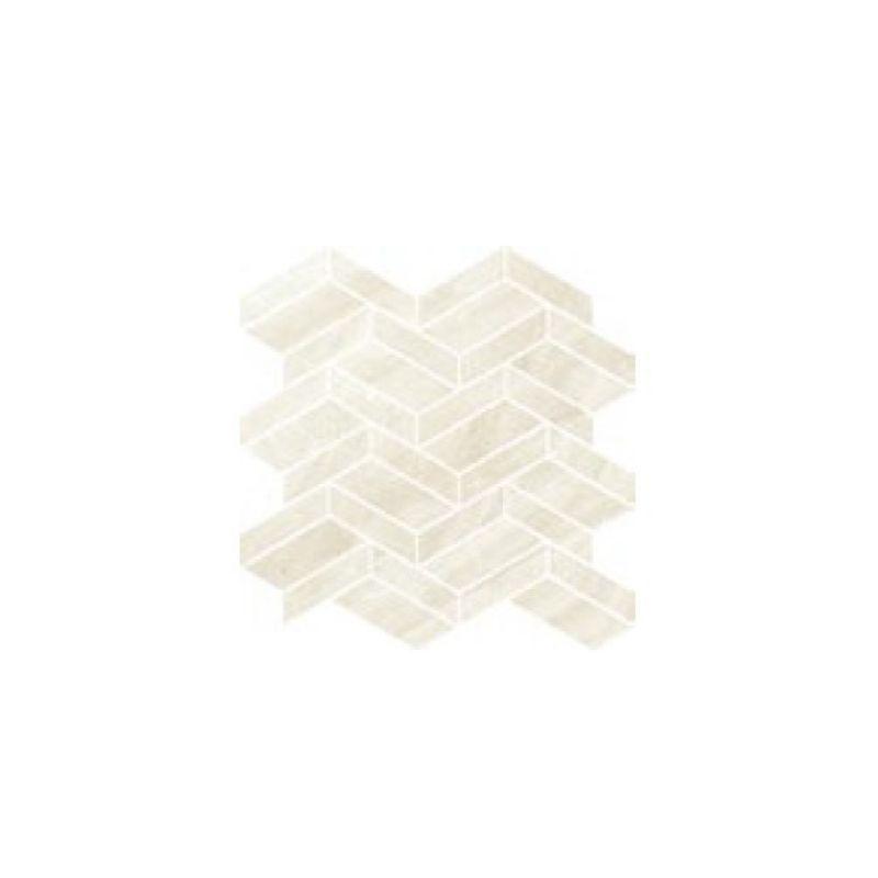 COEM TOUCHSTONE VEIN Mosaico Losanghe White Vein  30x30 cm 9 mm Pulido 