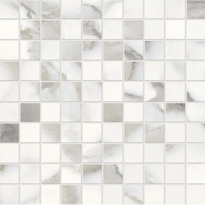 PROVENZA UNIQUE MARBLE Mosaico Calacatta Reale  30x30 cm 9.5 mm Lapeado 