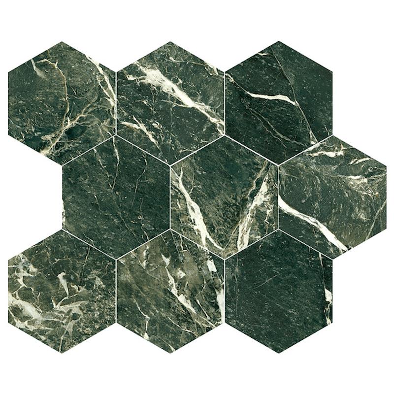 Energieker VERDE ALPI Esagoni Verde Alpi  26x30 cm 9 mm Lapeado 