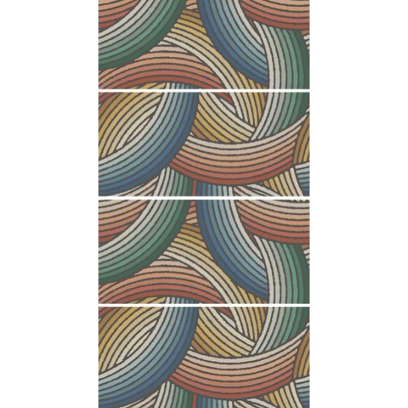 ABK WIDE & STYLE Twist Multicolor Composizione 4 Pezzi  120x240 cm 8.5 mm DIGIT+ 